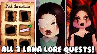 How To COMPLETE The LANA LORE QUESTS In Dress To Impress Halloween UPDATE!