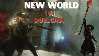 New World Pvp Gameplay 1v1 Sethphir Fire Staff vs Muncheezlol Musket