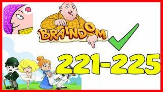 Braindom Level 221 222 223 224 225 Solution or Walkthrough