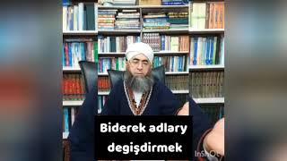 Biderek atlary degişdirmek bolýarmy / Wagyz / Hafez Amanullah ahun Ýolma