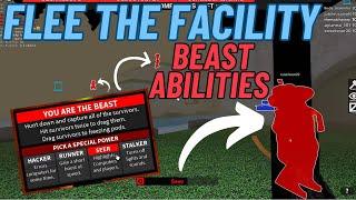 Using Beast ABILITIES in Flee the Facility!