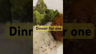 Dinner for one #homemade #minivlog #whatsfordinner #crockpotrecipes #easydinners