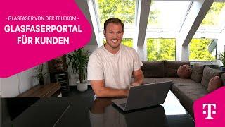 Telekom Glasfaserportal: Alle Informationen und Funktionen für Kunden