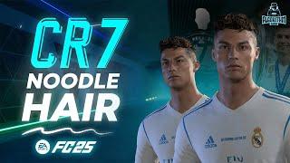 Cristiano Ronaldo Noodle Hair Face Mod For FC 25 (FREE) + Tutorial | TU3