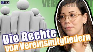 Die Rechte von Vereinsmitgliedern - npo news&wissen Folge 102