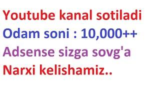 10,000 talik youtube kanal abzori - Dilmurod Pulatov