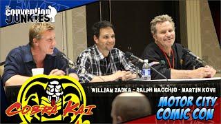 Karate Kid / Cobra Kai  - Ralph Macchio, William Zabka & Martin Kove (Motor City Comic Con)