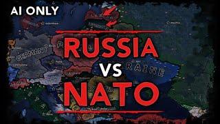 [HoI4] AI Only Timelapse - [Max Buff] Russia vs NATO