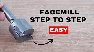 HOW TO MAKE FACE MILLING CUTTER WITH EDGED INSERTS