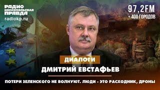 Дмитрий ЕВСТАФЬЕВ: Потери Зеленского не волнуют. Люди это - расходник, дроны | ДИАЛОГИ