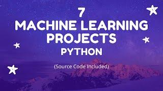 Minor projects | Machine learning • computer vision | with source code | python | college