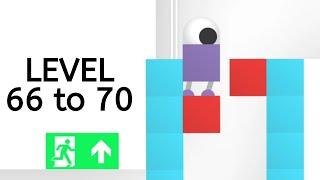 Odd Bot Out Level 66, 67, 68, 69, 70 Walkthrough/Playthrough Video.