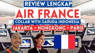 REVIEW PESAWAT AIR FRANCE KELAS EKONOMI A350-900 AF185