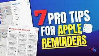  Unlock the Power of Apple Reminders   7 Expert Tips! 