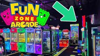 Fun Zone Arcade Tour! *RARE Arcade Games NEVER seen Before!