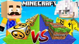 Minecraft იღბლიანი ბლოკი VS Brawl Stars იღბლიანი ბლოკი 