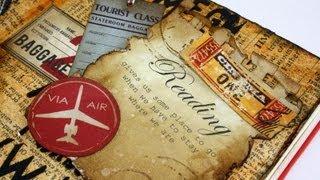 Art Journal Page : Reading