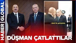 Kırgızistan'da Erdoğan ile Aliyev Arasında Dikkat Çeken Samimi Diyalog