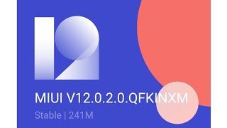 Redmi K20 Pro MIUI 12.0.2.0 (INDIA)