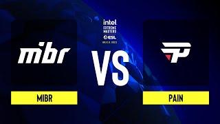 MIBR vs. paiN - Map 1 [Vertigo] - IEM Brazil 2023 NA CQ - Upper bracket