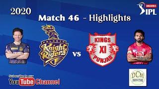 KXIP vs KKR IPL 2020 Match Highlights: Kings Xi Punjab Vs Kolkata Knight Riders (IPL 46th match)