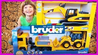 Bruder JCB Backhoe or Excavator? Which Construction Truck Should We Get?