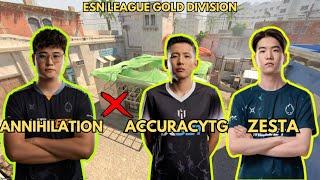 ANNIHILATION POV vs AccuracyTG, Zesta (26/8/19) CS2 ESN LEAGUE - GOLD DIVISION