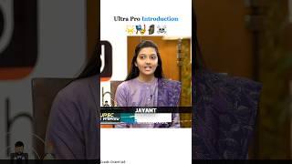 What an Amazing Introduction ️| Srushti Jayant Deshmukh | UPSC Topper