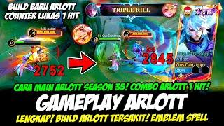 CARA MAIN ARLOTT SEASON 35 + ITEM ARLOTT PATCH TERBARUBUILD ARLOTT TERSAKITGAMEPLAY ARLOTT EXP