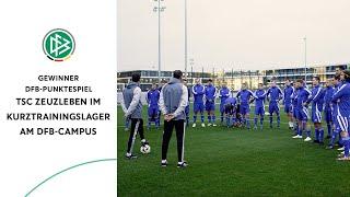 DFB-Punktespiel: TSC Zeuzleben im Trainingslager auf dem Campus