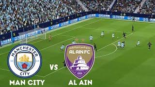 Manchester City vs Al Ain - Pes 21 Gameplay | Club World Cup 2025 | Realistic Simulation