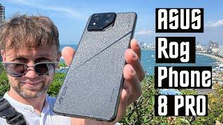 БЫСТРЫЙ ОБЗОР  СМАРТФОН  ASUS Rog Phone 8 PRO LTPO Snapdragon® 8 Gen 3 2500