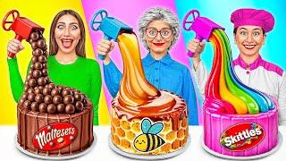 Me vs Grandma Cooking Challenge | Kitchen Hacks and Tricks by TeenDO Challenge
