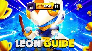 HOW TO PLAY LEON IN BRAWL STARS!