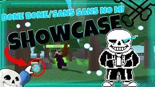 BONE BONE/SANS SANS NO MI SHOWCASE | ONE PIECE OPEN SEAS [ROBLOX]