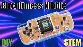 Circuitmess Nibble DIY Gaming Handheld Review and Gameplay