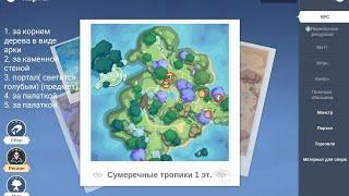 Сундуки. Сумеречные тропики, 1 этаж. The Legend of Neverland.