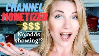 Youtube Channel Monetization enabled but ads not showing 2020 // Problem solved!