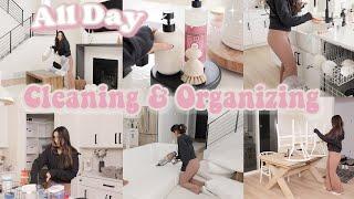 NEW All Day Clean With Me! Deep CLEAN & ORGANIZING Motivation 2022