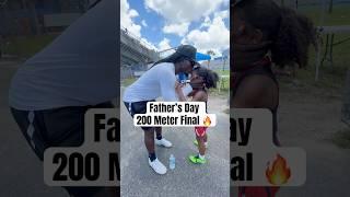 A DOG FIGHT TILL THE END  #trackandfield #200meters #fypシ゚viral #trackstar #sprinter