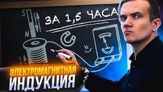 Вся электромагнитная индукция за 1,5 часа | ЕГЭ 2024 по физике