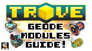 TROVE | HOW TO UPGRADE YOUR GEODE MODULES! | Trove Guide & Tutorial