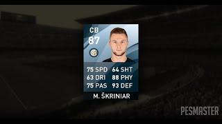 Milan Škriniar Full Level (Pes 2020)