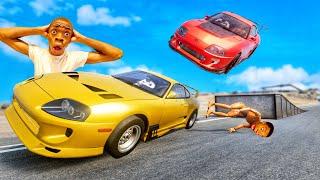 Toyota Supra A80 Funny Moments  - [BeamNG.Drive]