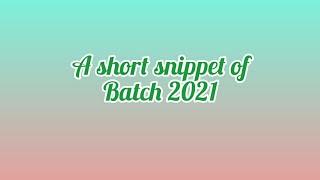 Freshers - Intro video of Batch 2021
