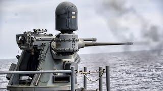 MK-38 Chain Drive Cannon • Bushmaster Deck Gun Live Fire