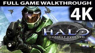 Halo Combat Evolved Full Game Walkthrough - No Commentary (PC 4K 60FPS) Master Chief Collection