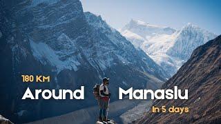 180 KM around Mt. Manaslu- Adventure of a Lifetime