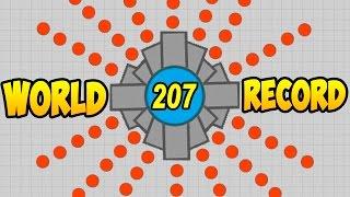 Diep.io | WORLD RECORD +200 KILL (МИРОВОЙ РЕКОРД DIEP +200 КИЛЛОВ)