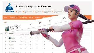 How we QUALIFIED for Alaman Cup #StayHome (51pts) | Fortnite